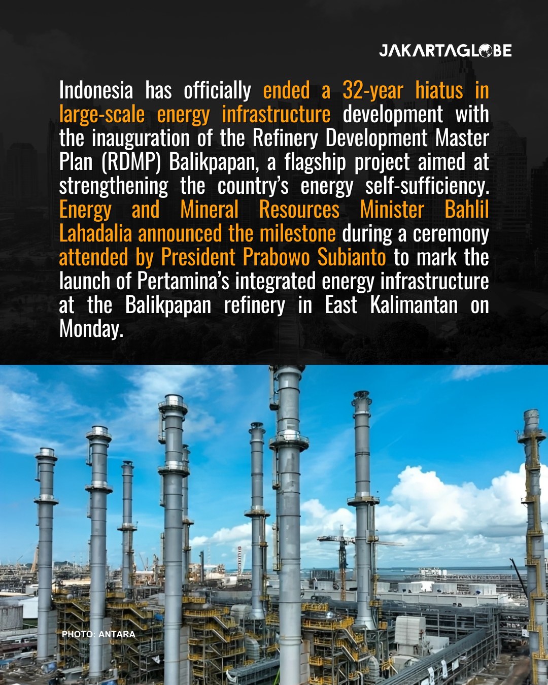 Indonesia has officially ended a... - The Jakarta Globe | Facebook