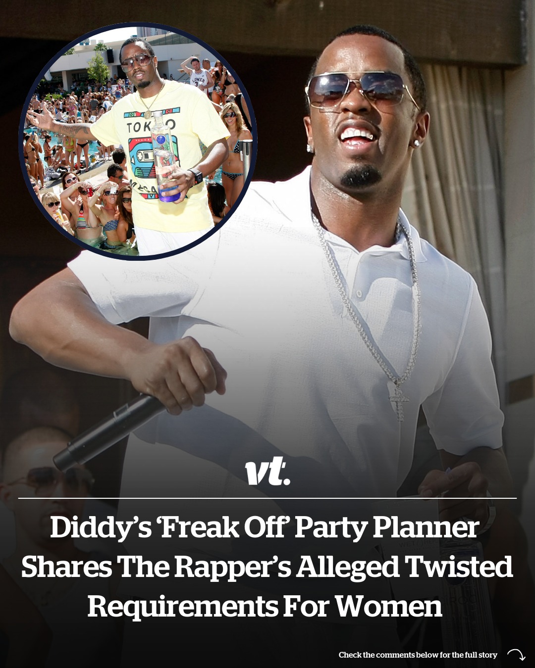 VT - The rapper's party planner has shared Diddy's alleged...