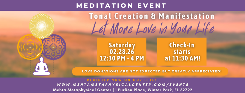 The Mehta Metaphysical Center... - Mehta Metaphysical Center | Facebook