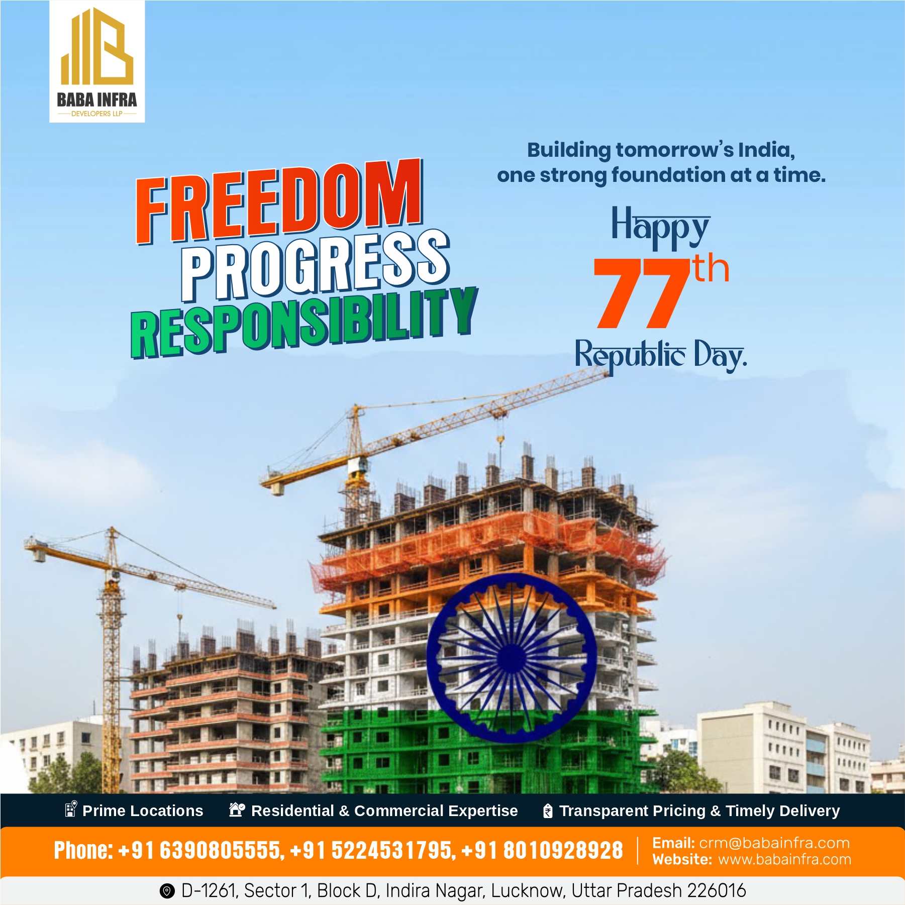 Baba Infra Developers | Lucknow