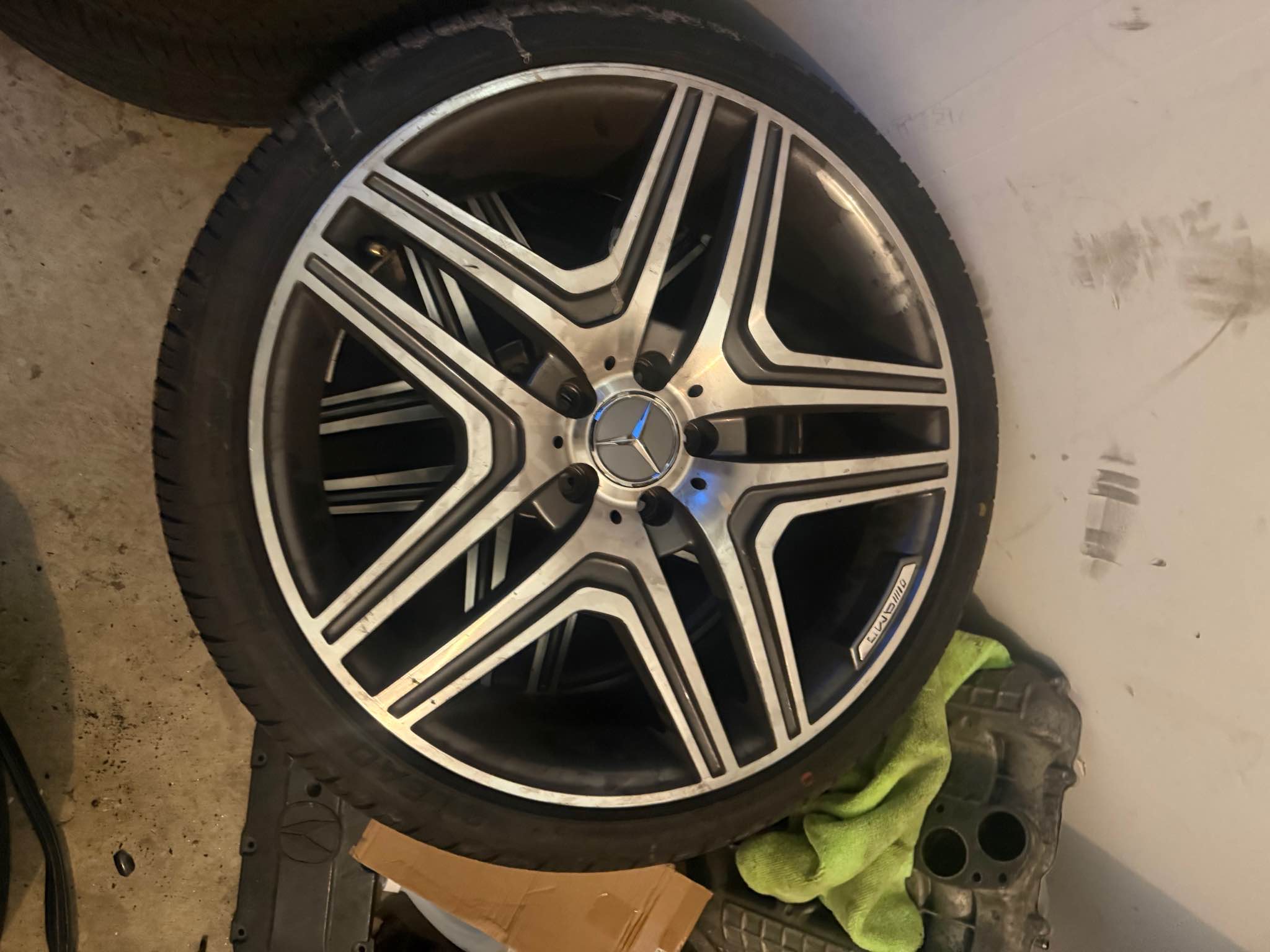 ML63 AMG 20 inch rims with tires - Car Wheels, Tires & Parts ...