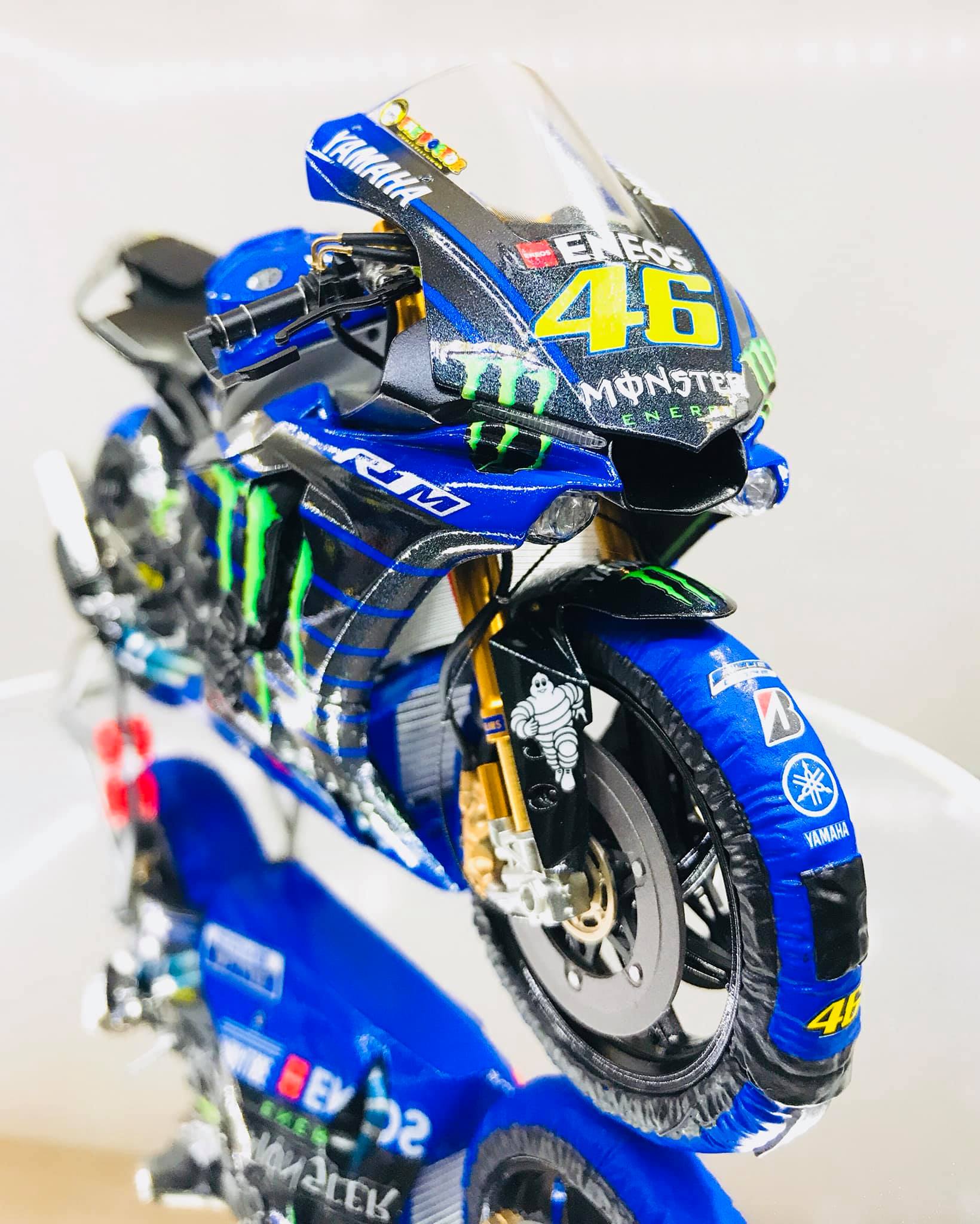1/12 Kit Tamiya R1M up transkit wsbk Rossi monster 2019