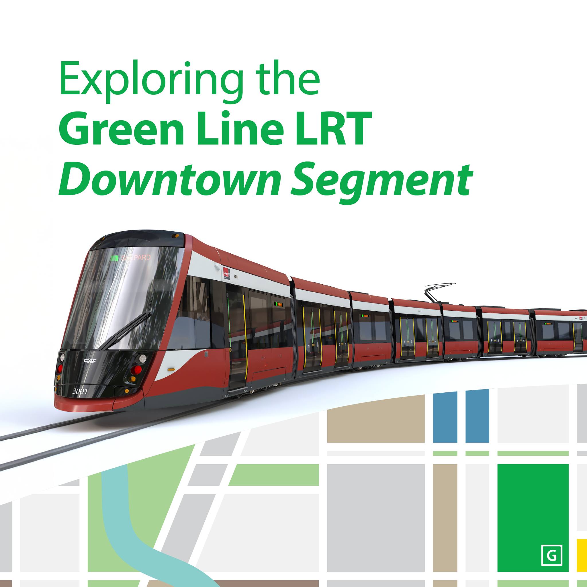Green - Are you curious about how the Green Line LRT will run through ...