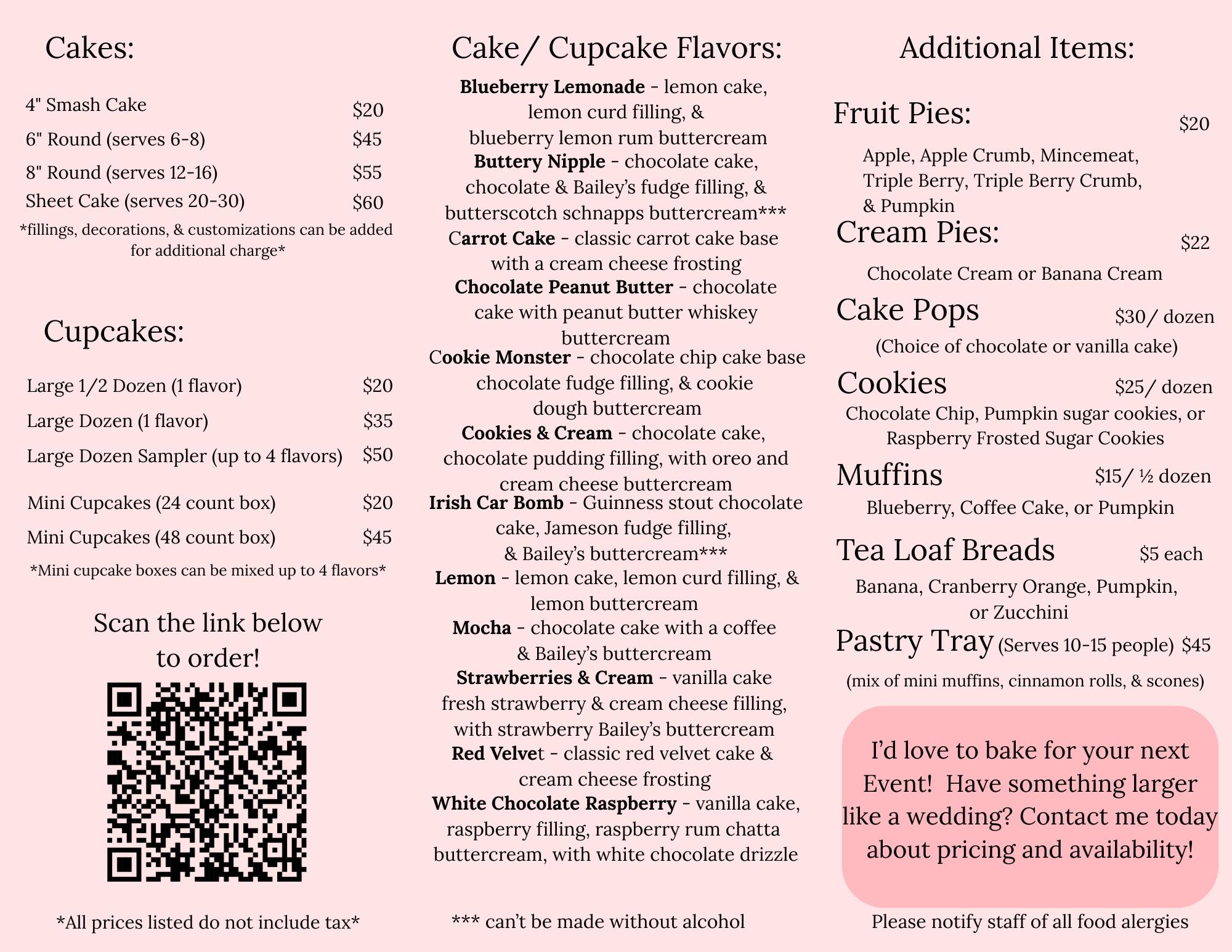 New year, new menu refresh! Including a... - Boozy Baker, LLC | Facebook