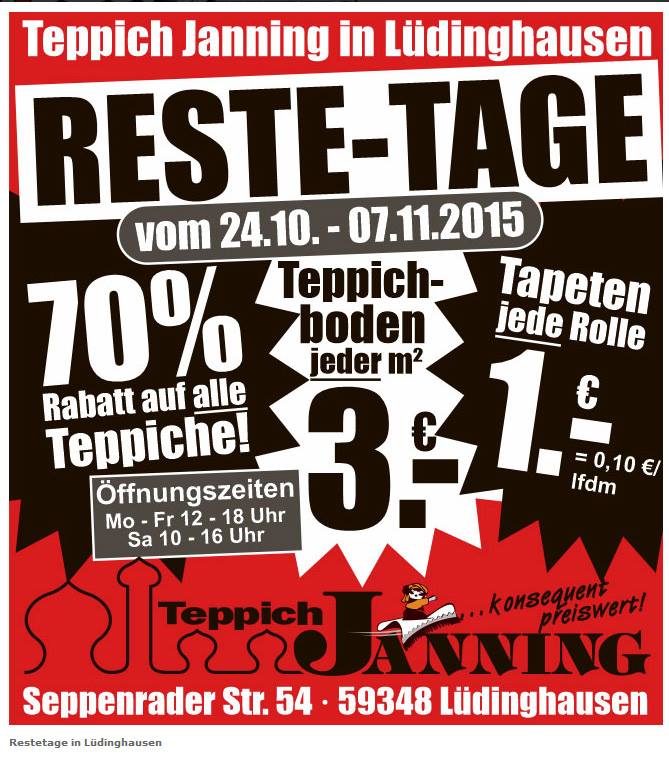 Teppich Janning Billerbeck Facebook