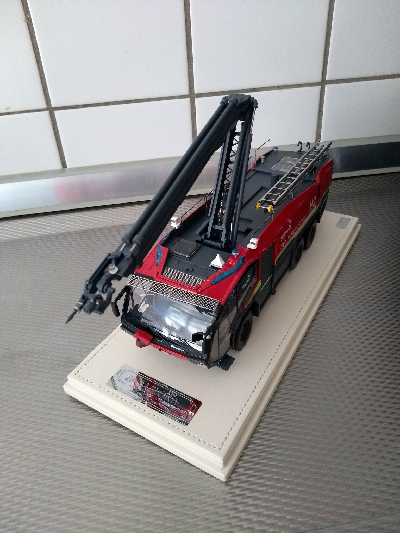 Rosenbauer panther singapore crash truck model