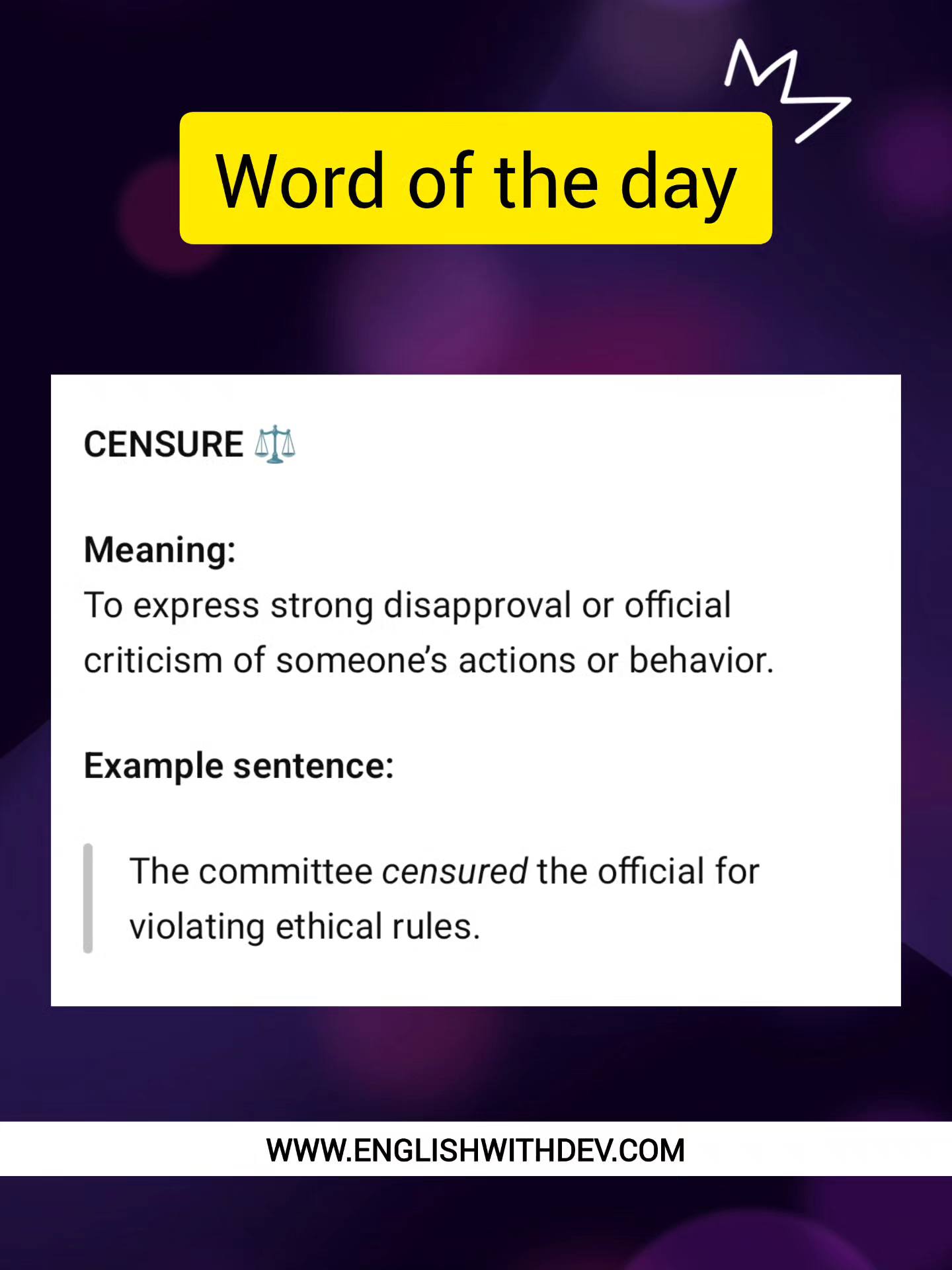 Penury means extreme poverty or a... - Learn Fluent English | Facebook