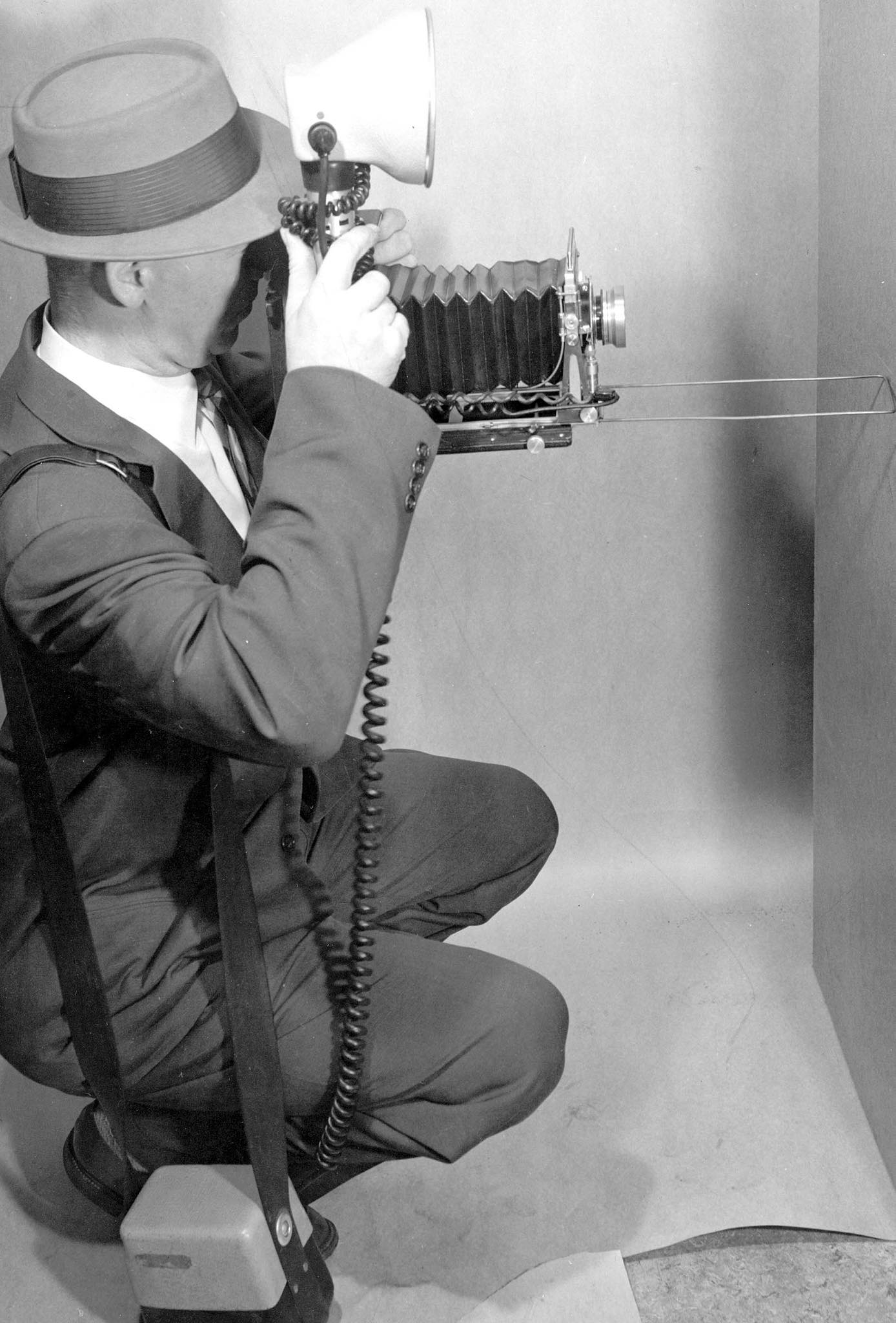 Hamilton - Ca 1940’s Forensics member Bill Pinch demonstrates ...