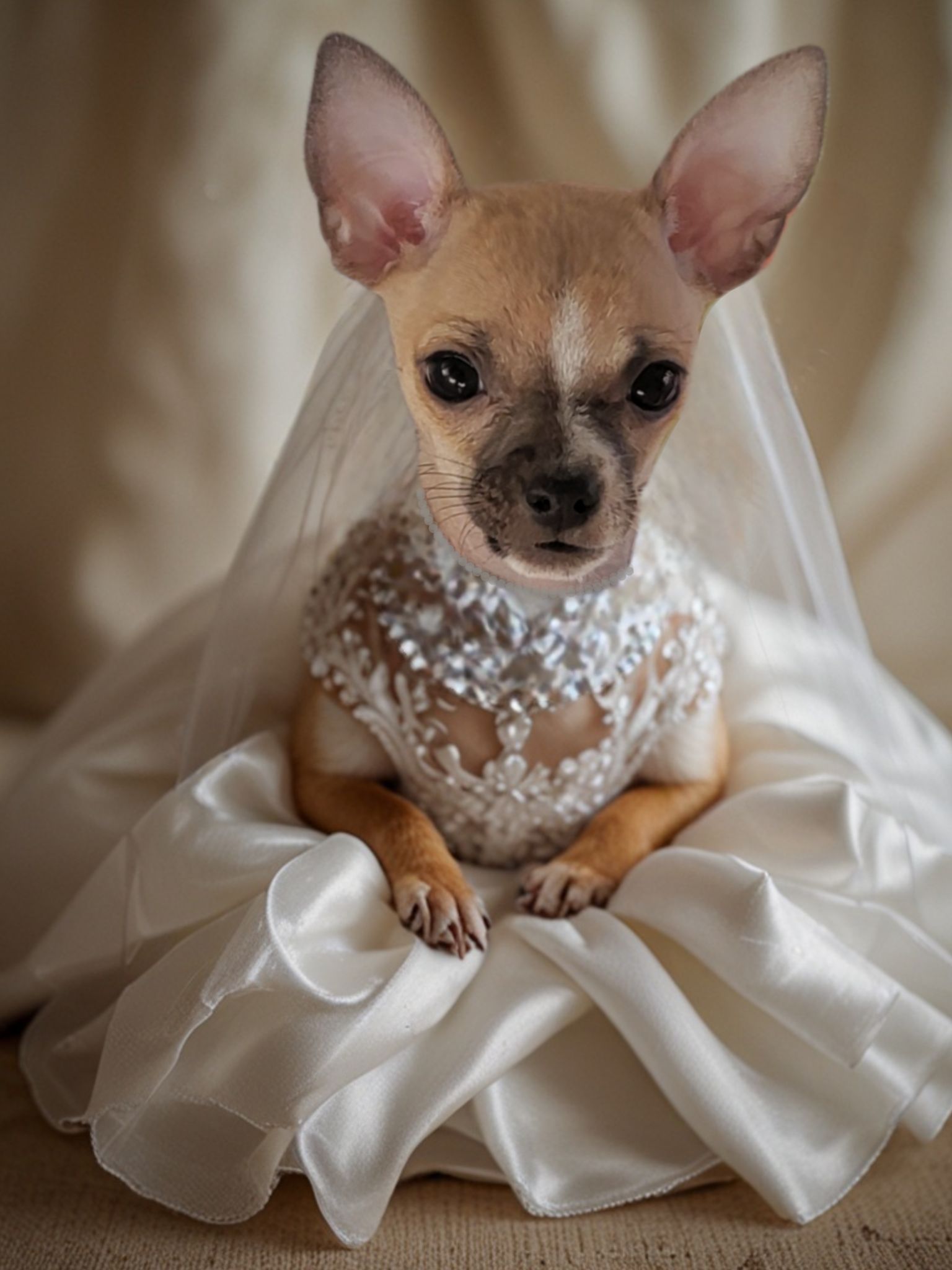 chihuahua bridesmaid dresses Bling Dog Dress Tutu Skirt Flower Dog Pet Cat Luxury Princess Wedding Dress  Summer Dog Chihuahua Clothes (S, Gold) : Amazon.com.au: Pet Supplies