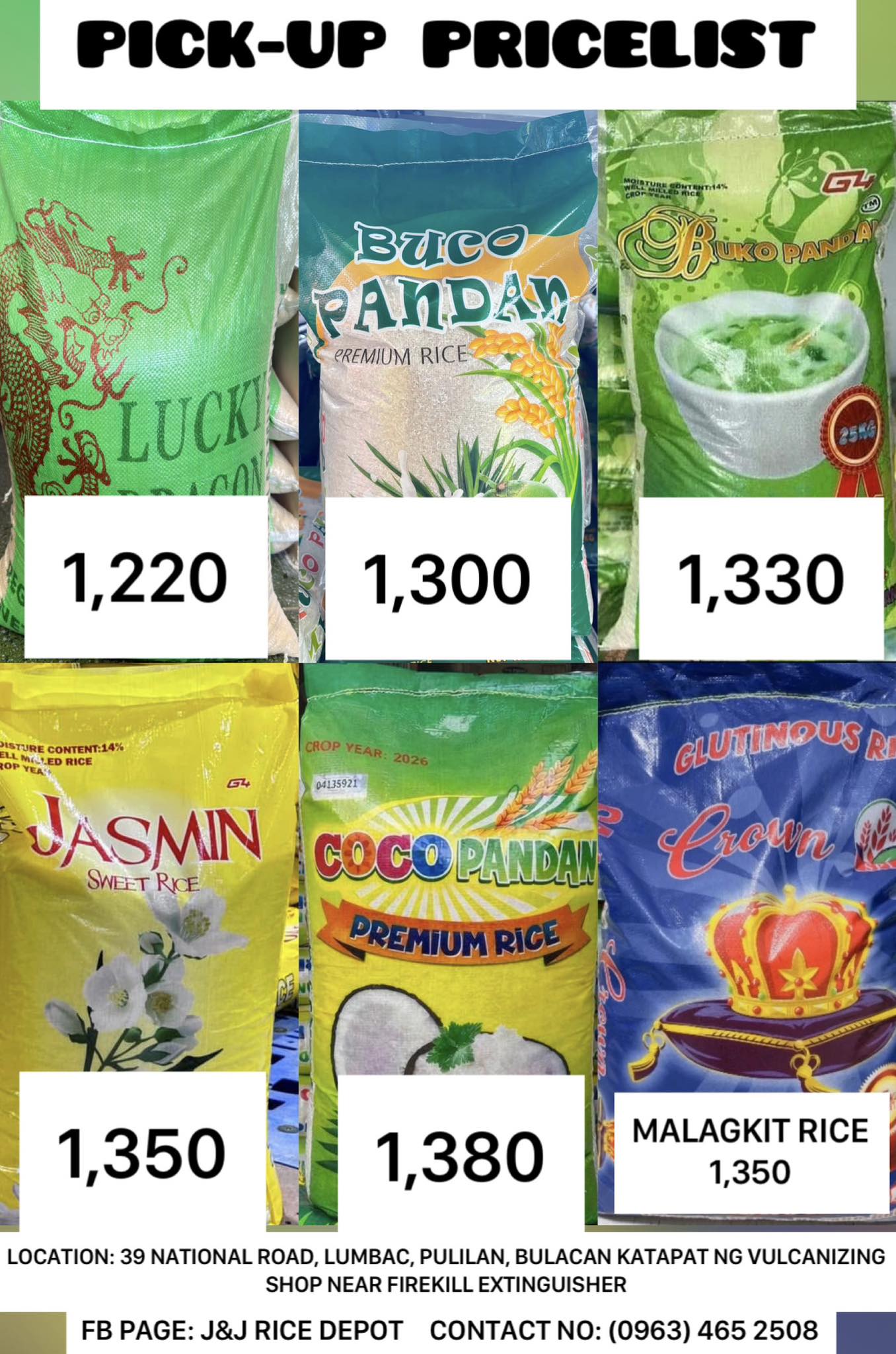 J&J Rice Depot | Pulilan