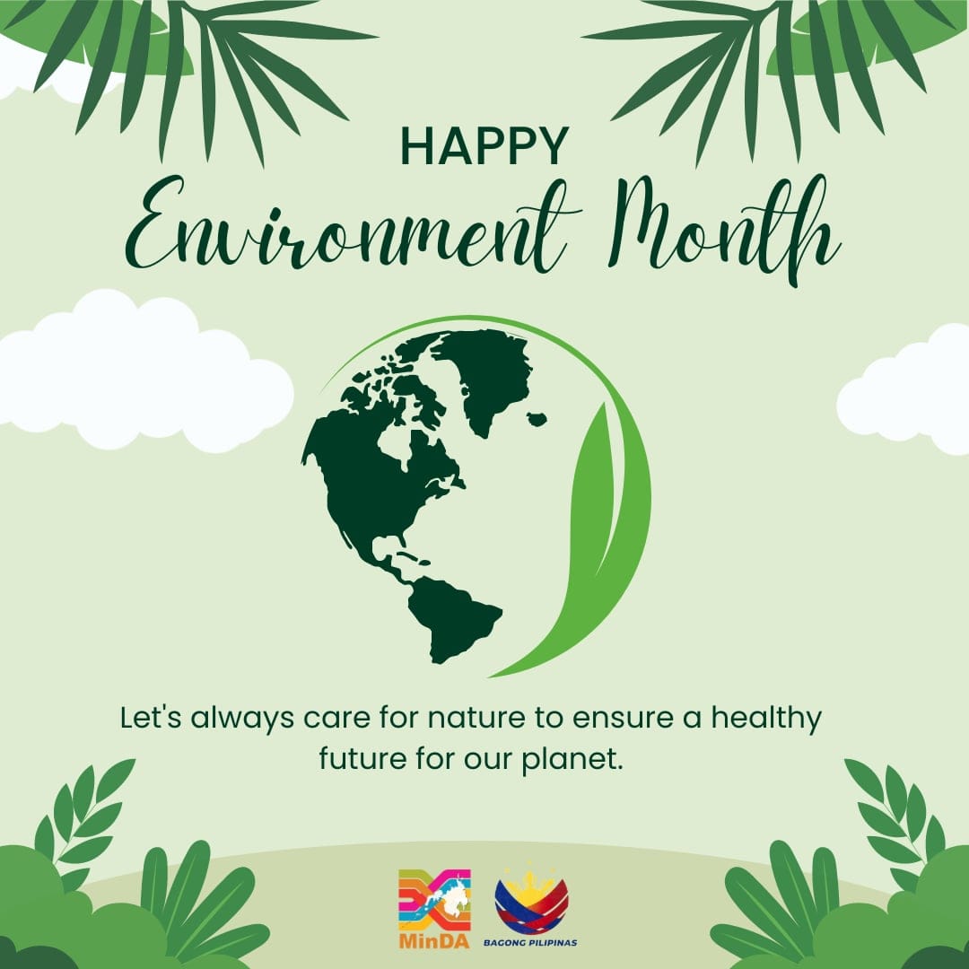 Mindanao - ENVIRONMENT MONTH 2024. The Mindanao Development Authority ...