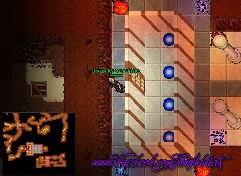 Tibia - La sala de cuatro teleports: La sala de 4 teleports, también ...