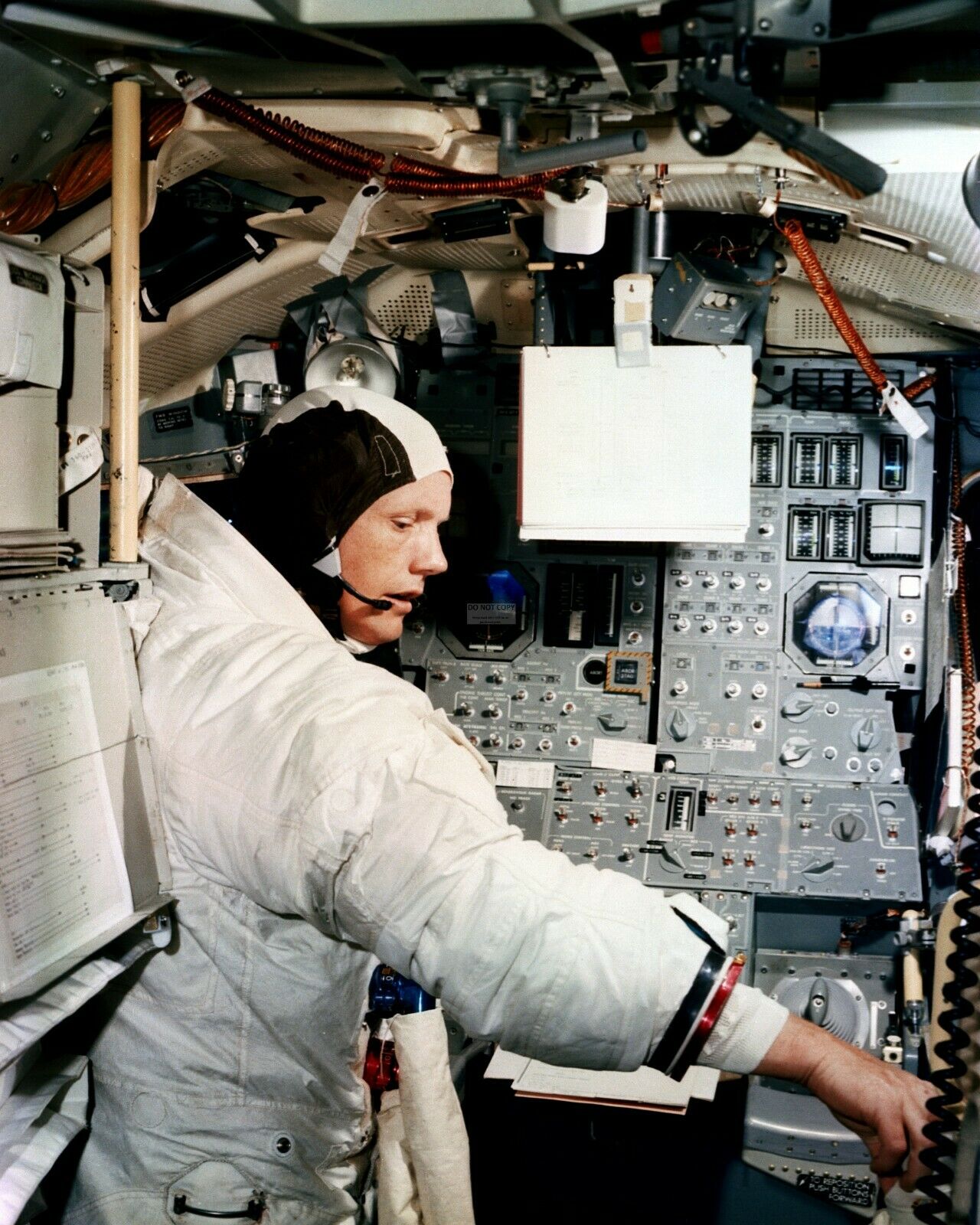 Plantronics MS50 headset used in Apollo program