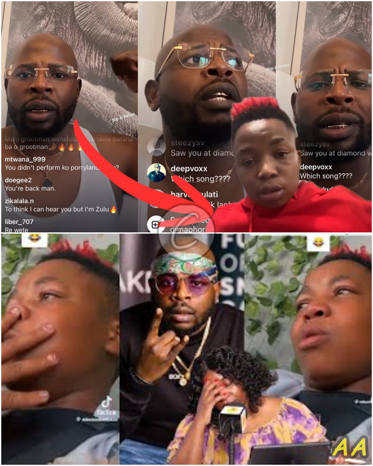 African - Dj Maphorisa finally responds to Tebogo G Mashego Xposing him ...