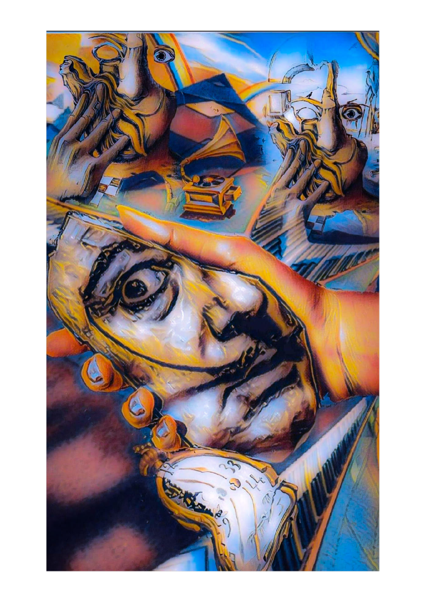 For Dali, the image of a piano has numerous representations