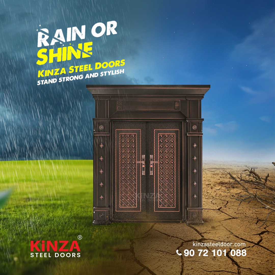 KINZA - Whatever the weather, Kinza Steel Doors remain strong and ...