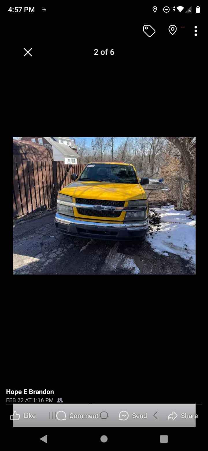 2005 Chevy Colorado Car Wheels, Tires & Parts Finleyville