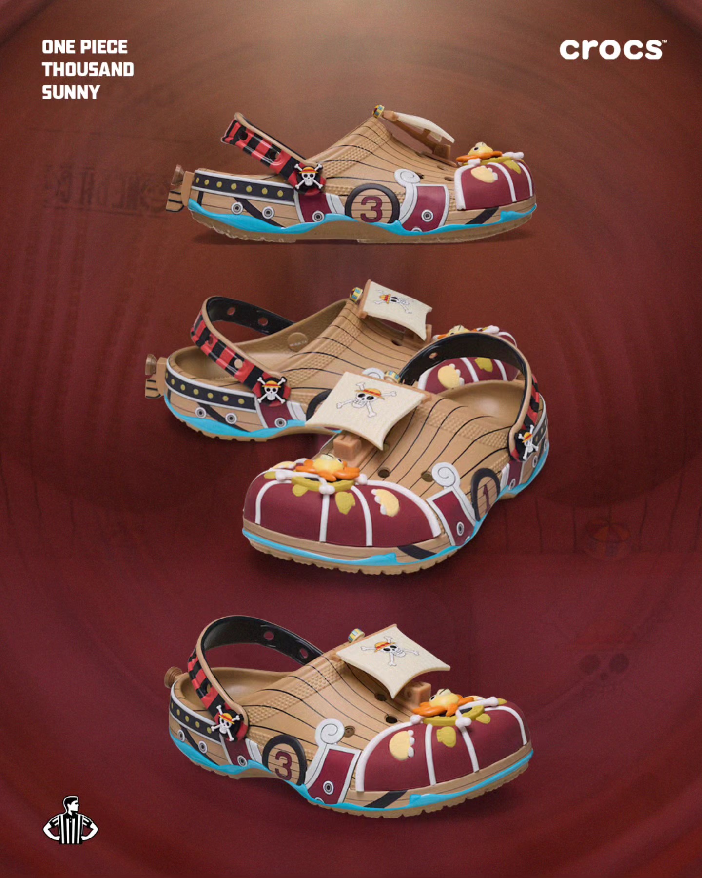 Straight from the Grand Line. ?‍☠️ The Crocs x ONE PIECE 