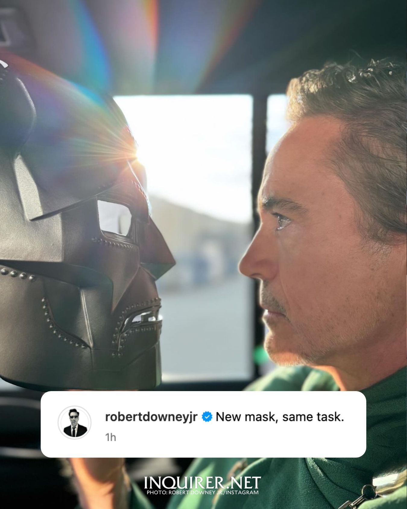 INQUIRER.net - ‘NEW MASK, SAME TASK’ LOOK: Academy Award... | Facebook