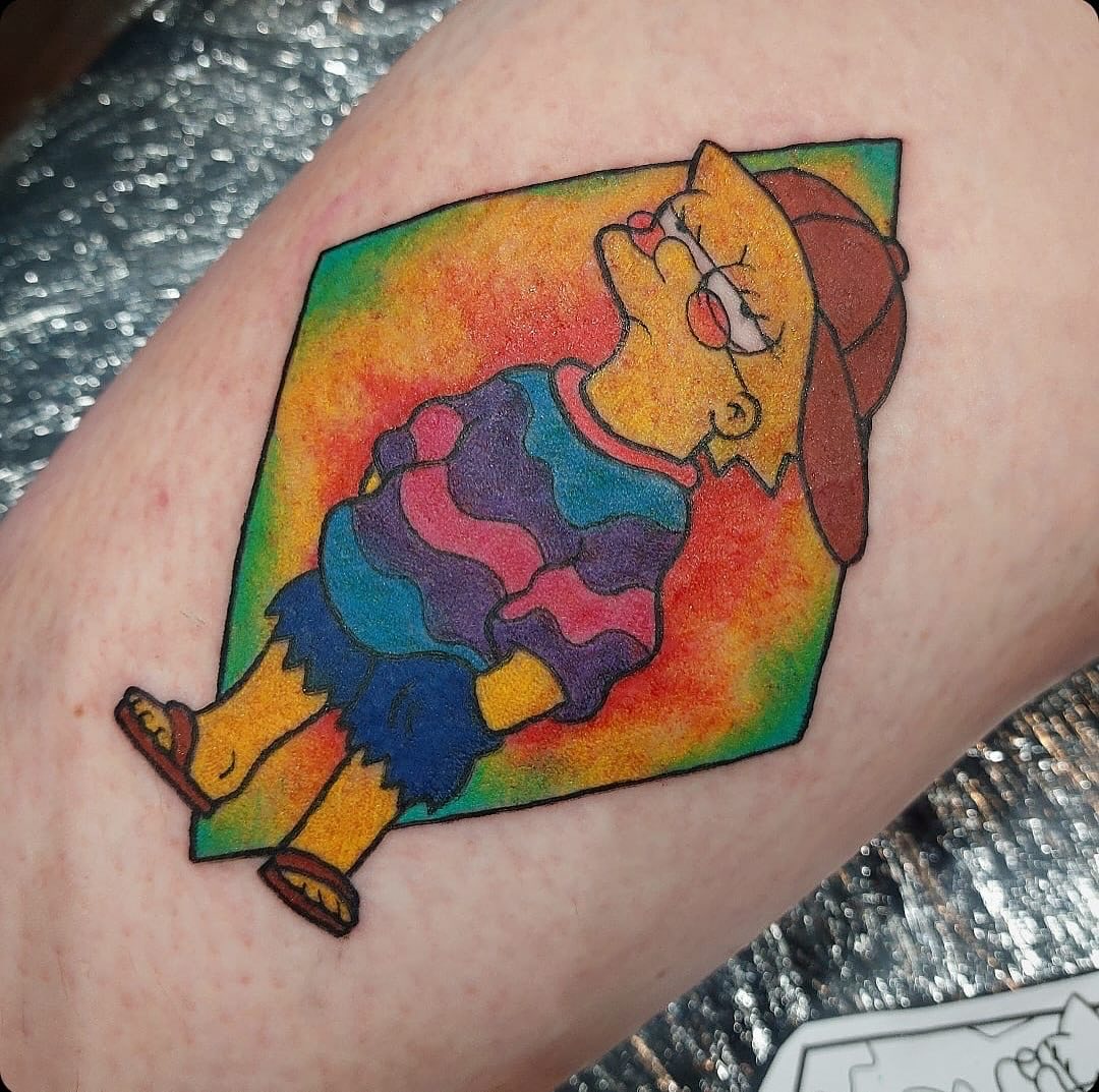 Snake - Lisa Simpson by @abacus.face #simpsons #lisasimpson # ...