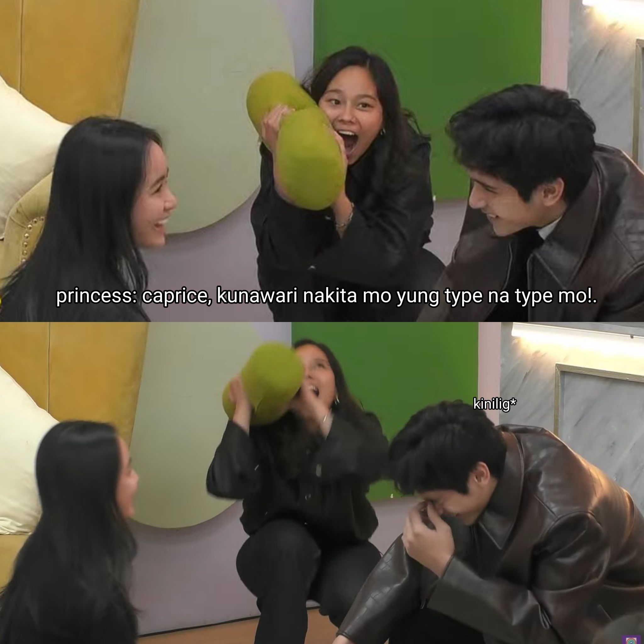 Kathy - princess: caprice, kunyari nakita mo type na type mo lella ...