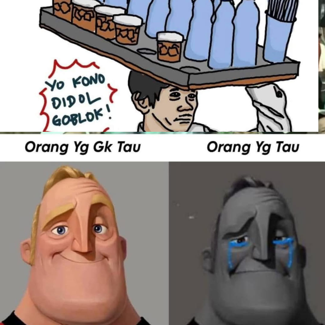 Riski - Hanya penjual es teh biasa, sehat sehat ya bapak, kami tak akan ...