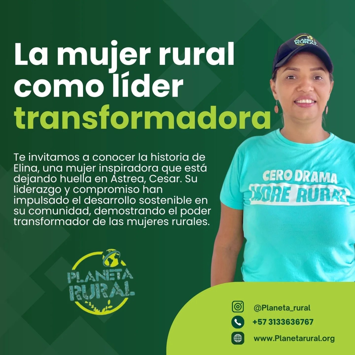 Planeta - 🌾 La mujer rural como líder transformadora 🌾 Te invitamos a ...