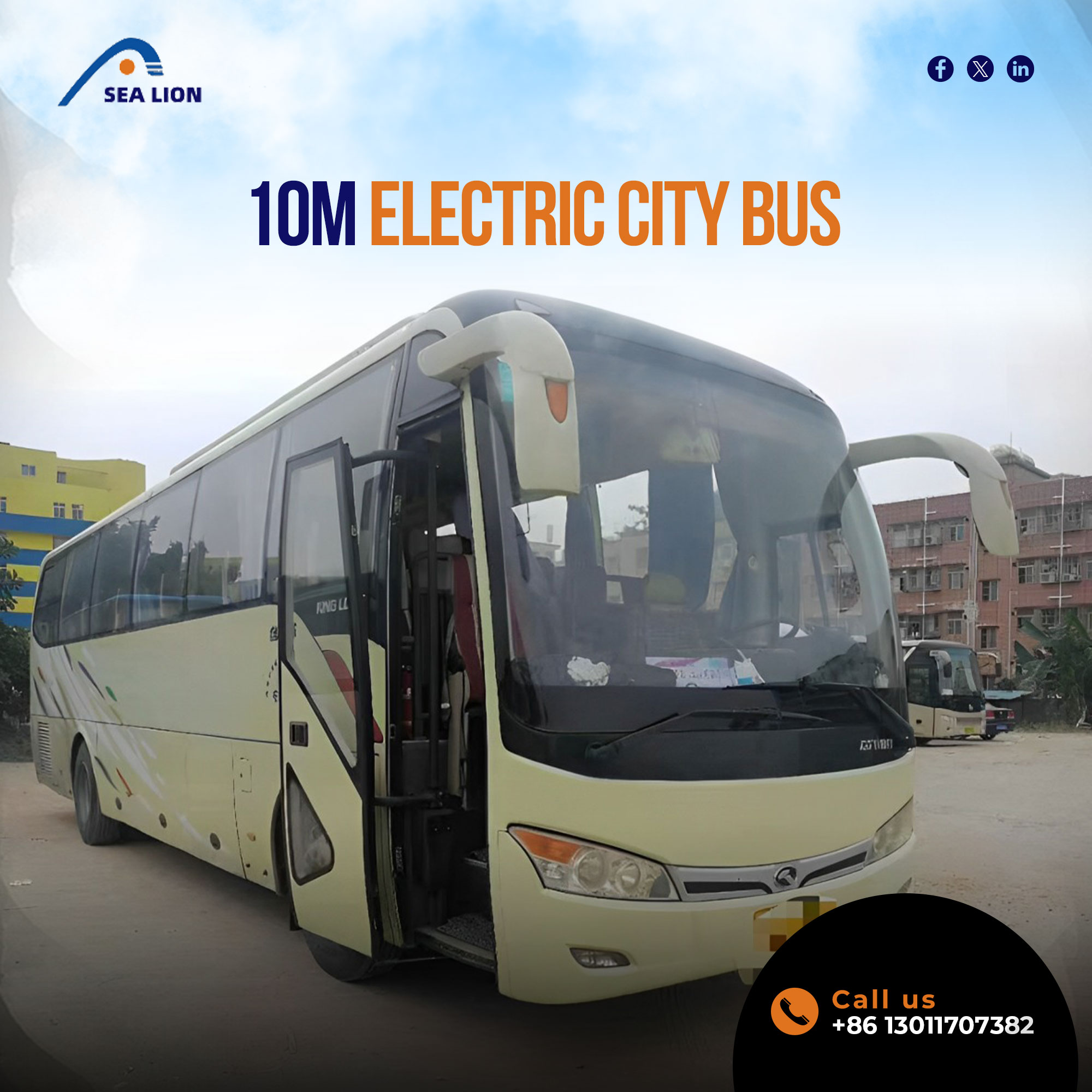 SEA - 🚍💡 Smart Cities & Smarter Buses! The 10M Electric #CityBus from # ...