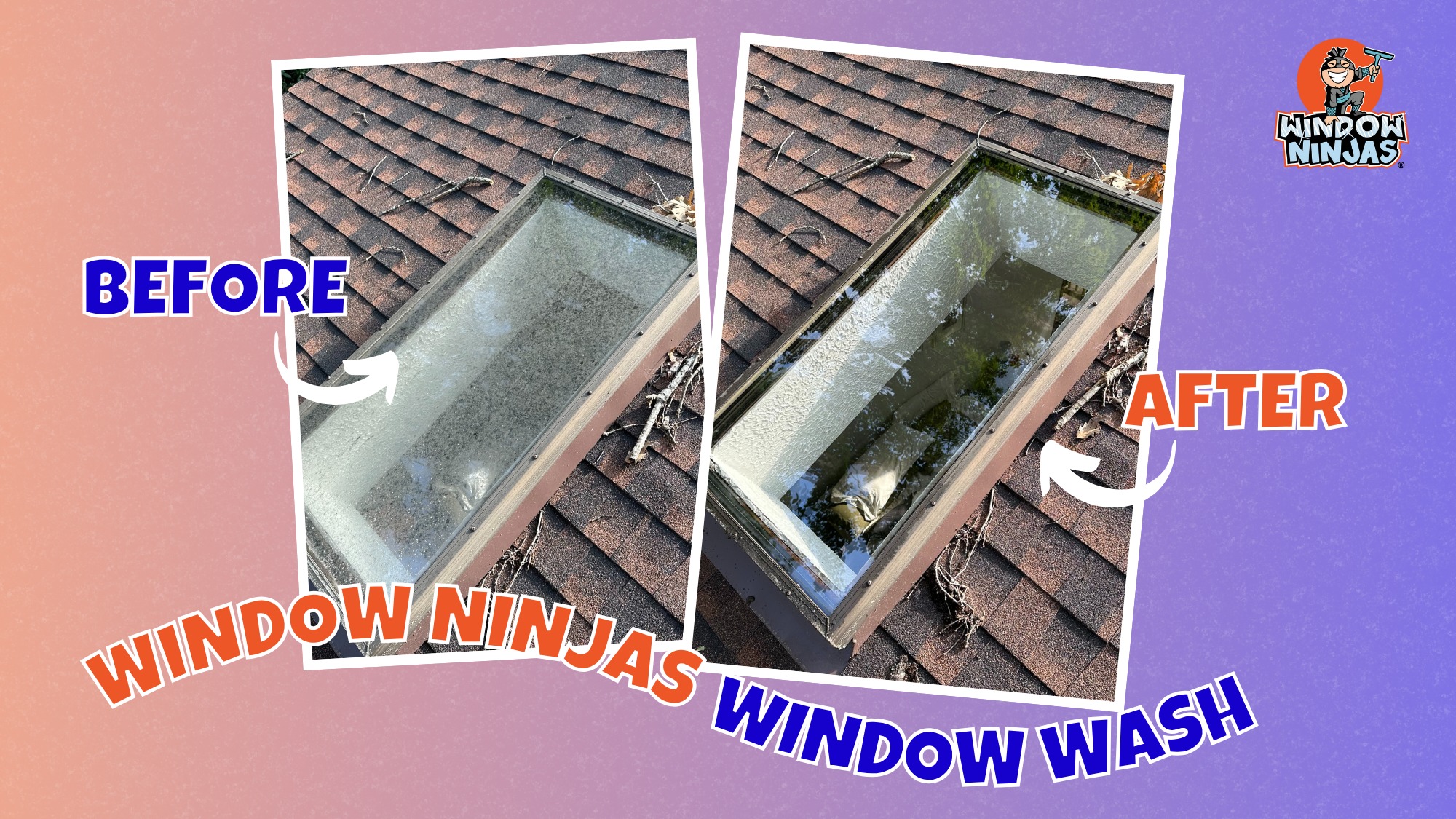 Window Ninjas - 🌟 From grimy to gleaming in no time! Swipe...