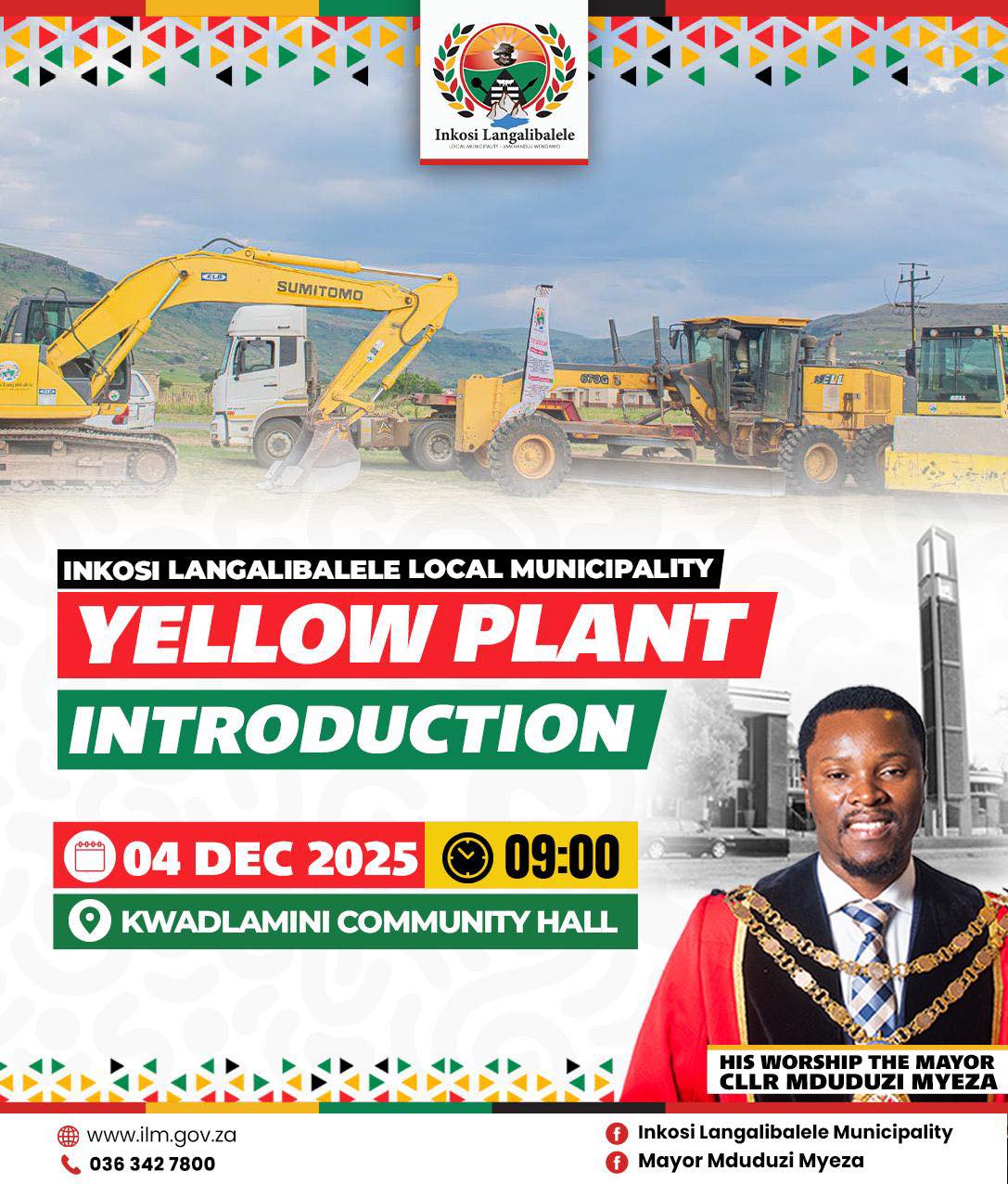 Mayor Mduduzi Myeza added a new photo. - Mayor Mduduzi Myeza