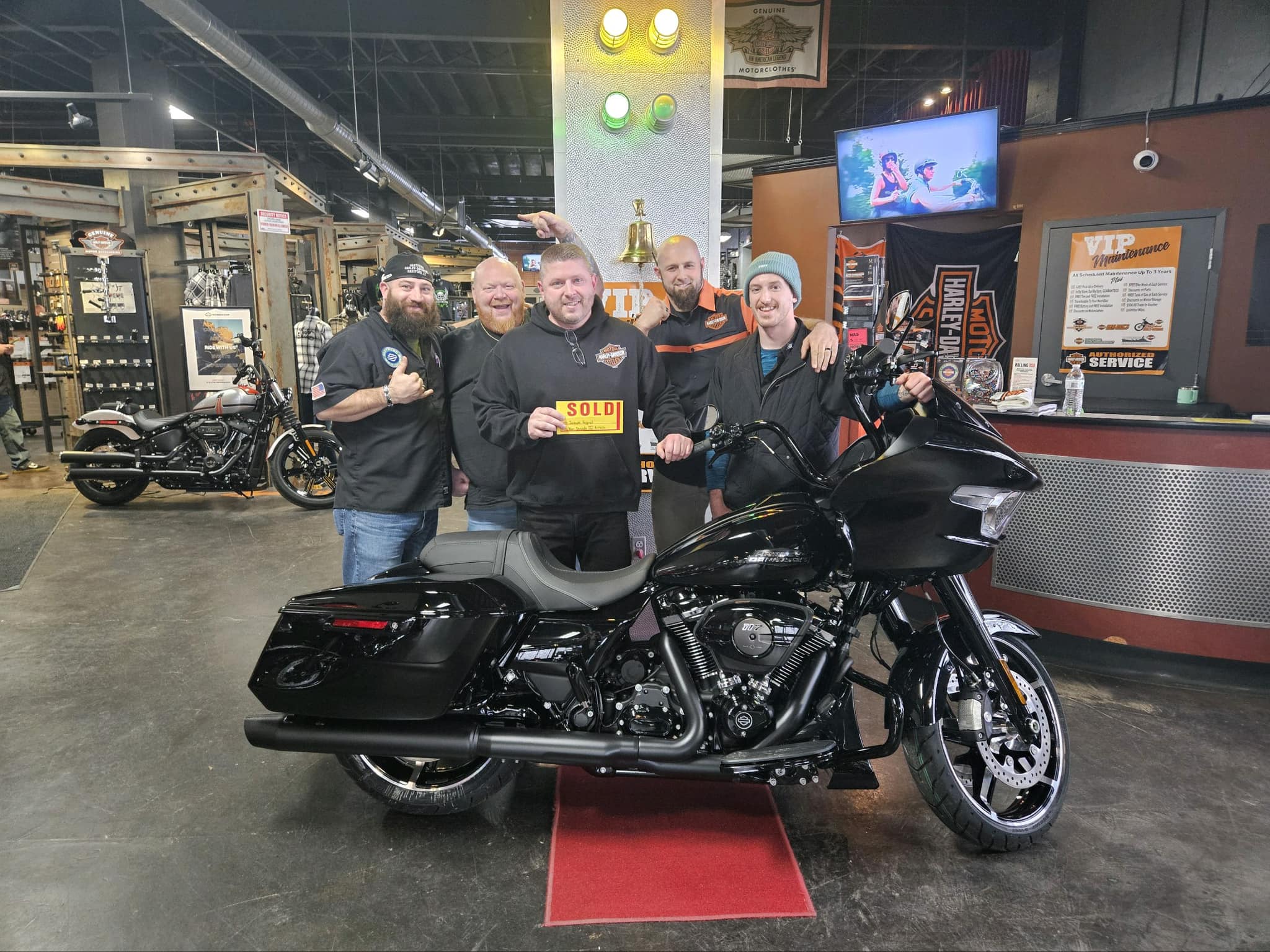 Huge congratulations to Larry Smith on riding home on a brand new