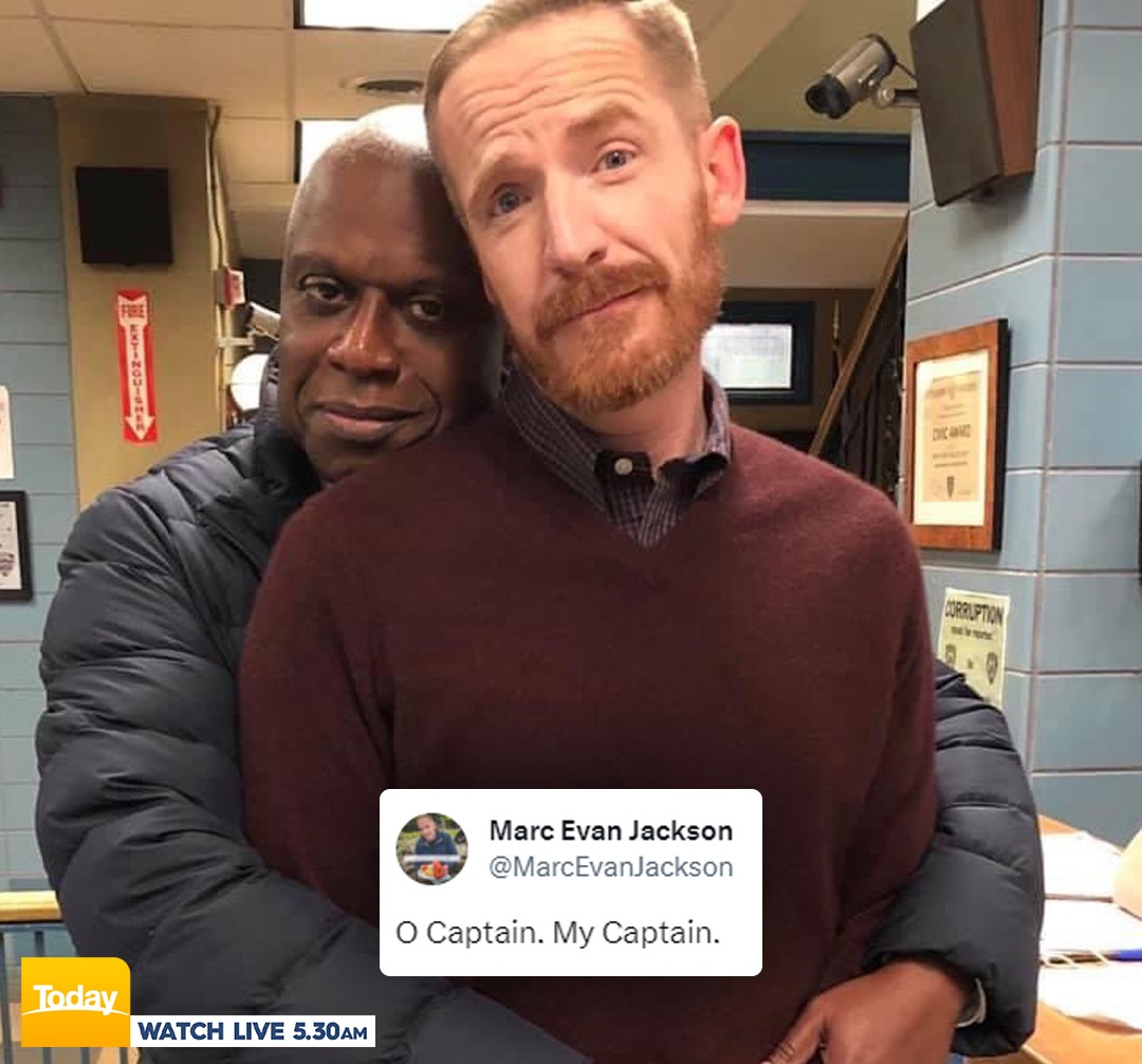 TODAY - The stars of 'Brooklyn Nine-Nine' have shared...