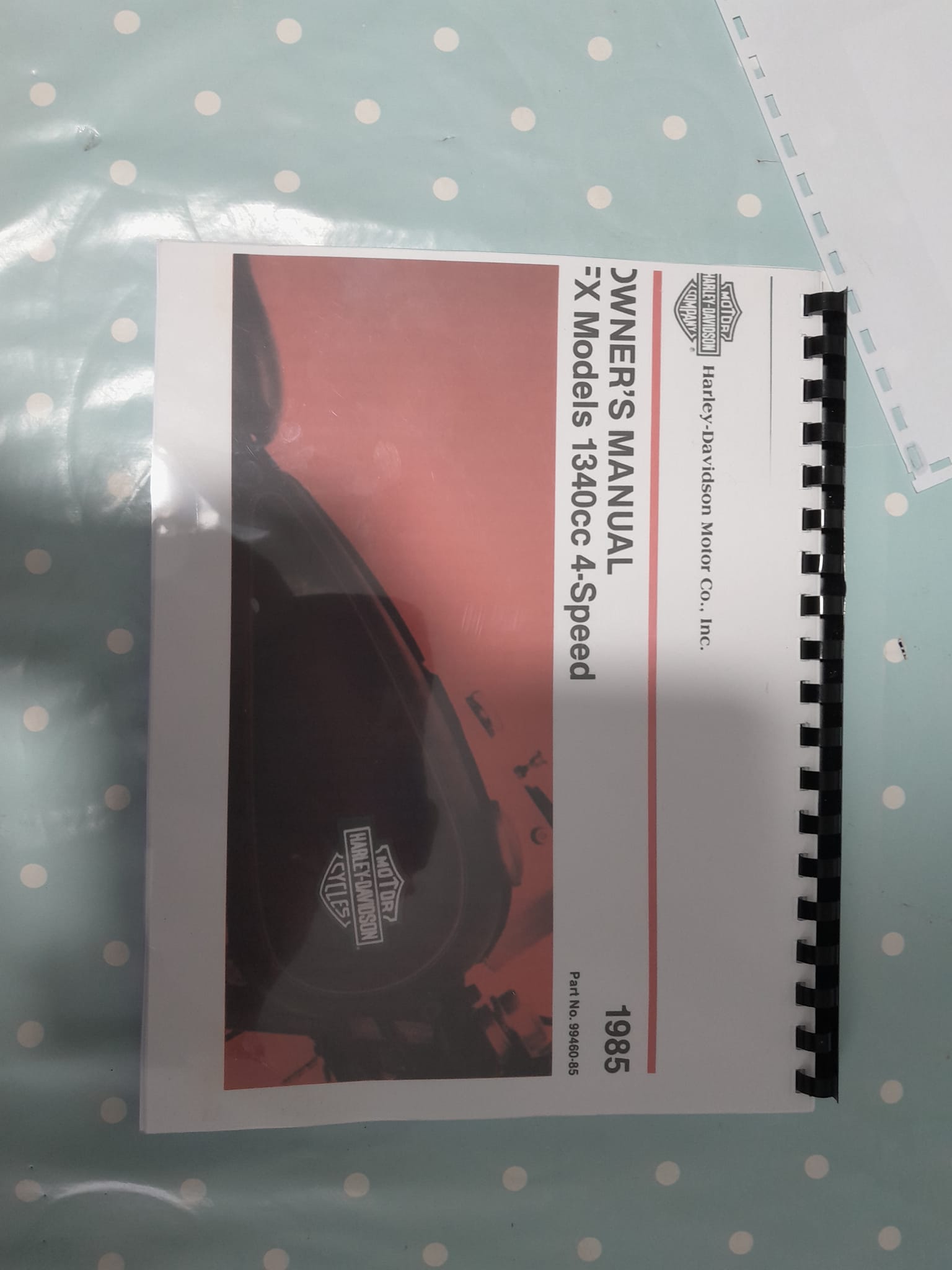 1984-1990 FLT/FXR oem service manual