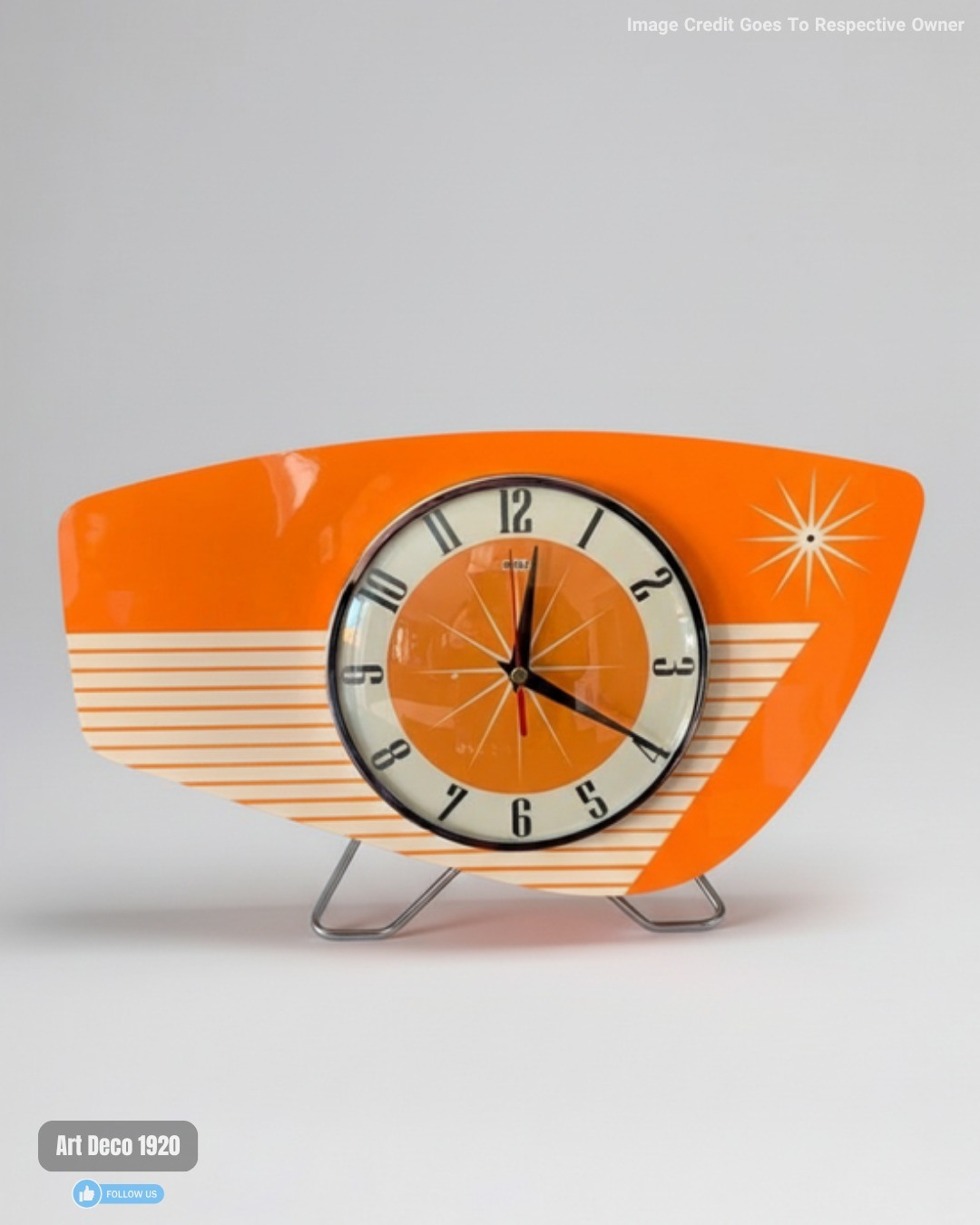Vintage Starburst clocks from the 1950s and 1960s