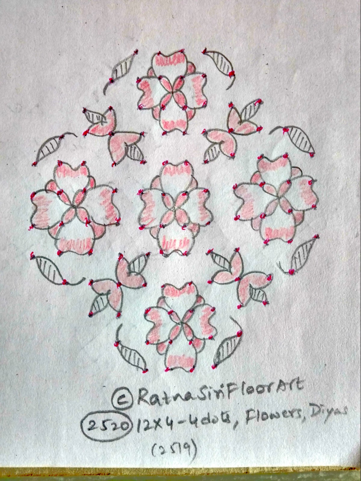 RatnaSiriFloorArt - Fusion rangoli | Fridays | Tuesdays | Lotus ...