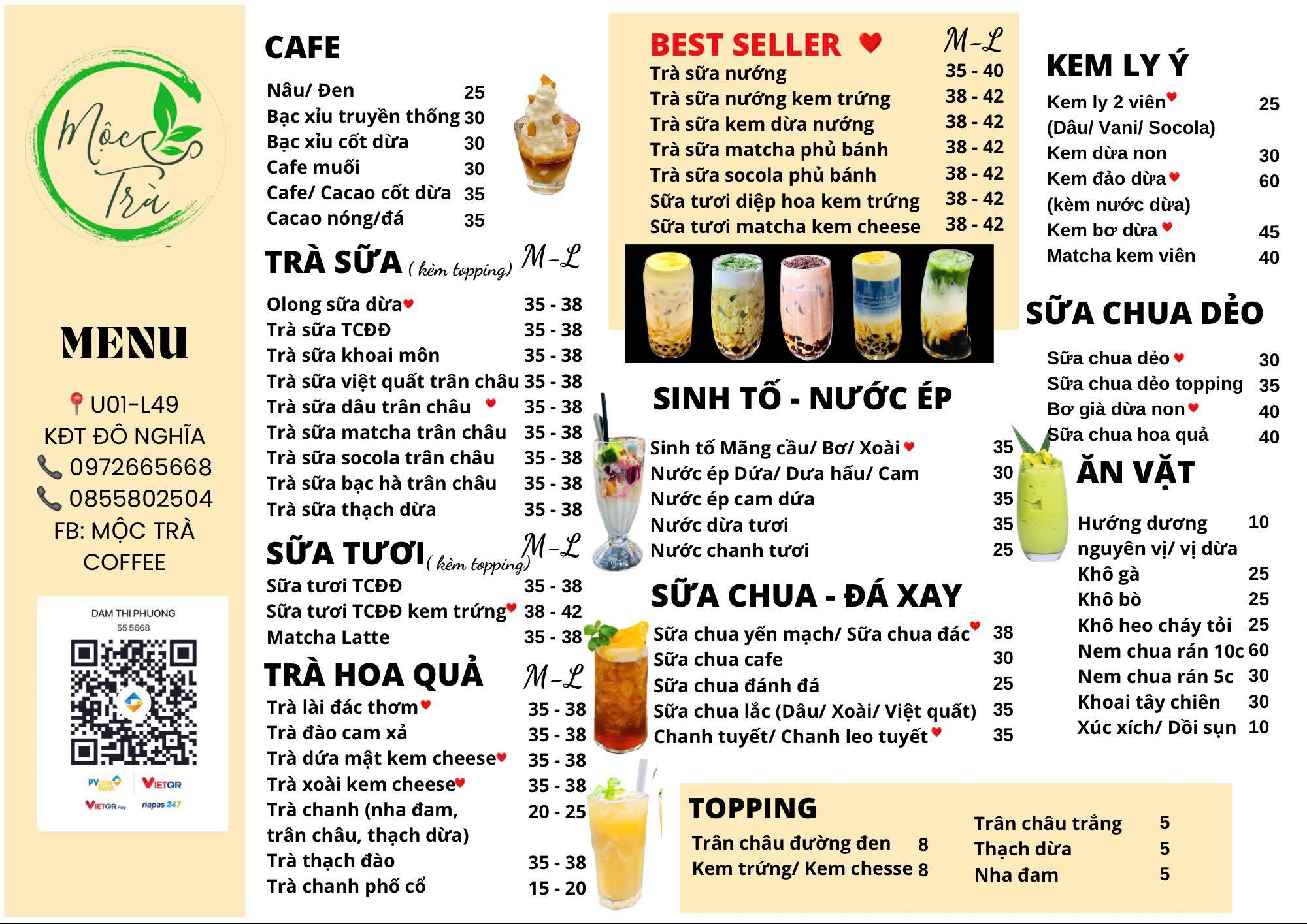 Mộc Trà Coffee | Hanoi