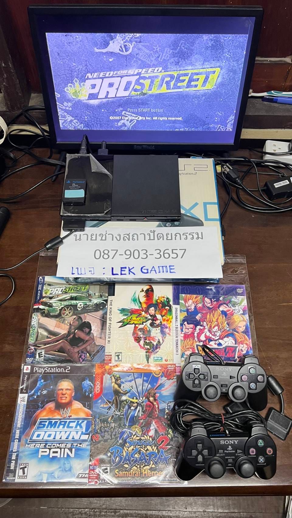 Retro And New Gen. Gaming Console | Playstation 2 รุ่น9 แปลงแล้วเล่น ...