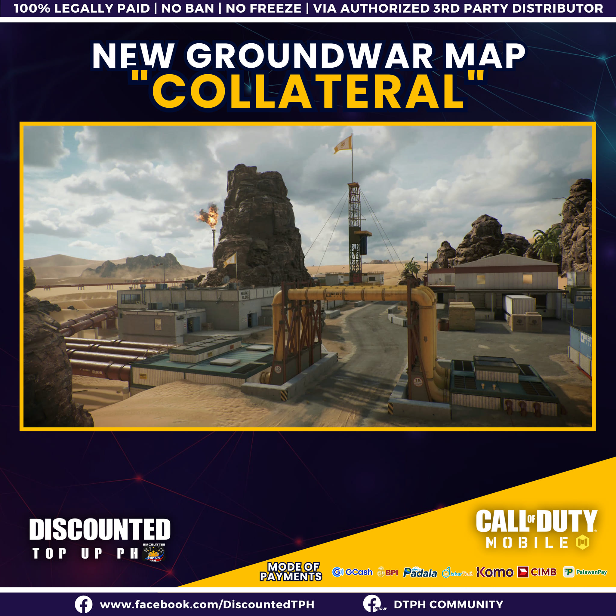 New Groundwar Map - Collateral.... - Discounted Top up PH | Facebook