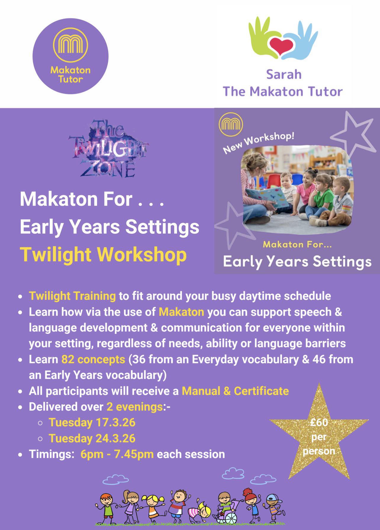⭐️ Makaton For . . . Early Years... - Sarah The Makaton Tutor | Facebook