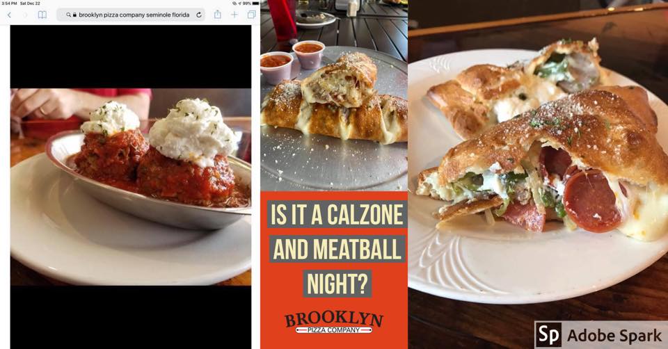 Brooklyn Pizza Company- Seminole - Ever tried our homemade meatballs ...