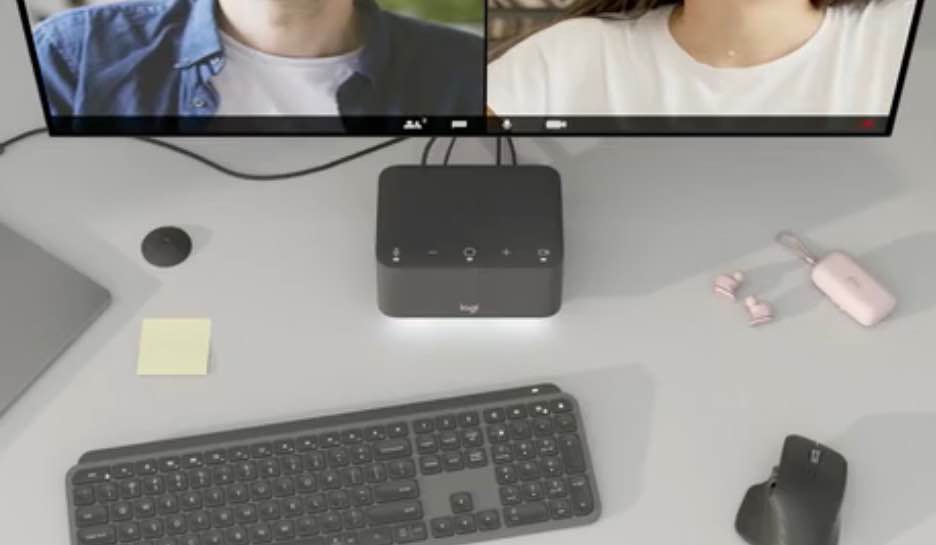 Logitech Logi Dock – All-in-One USB-C Docking Station & Speakerphone ...