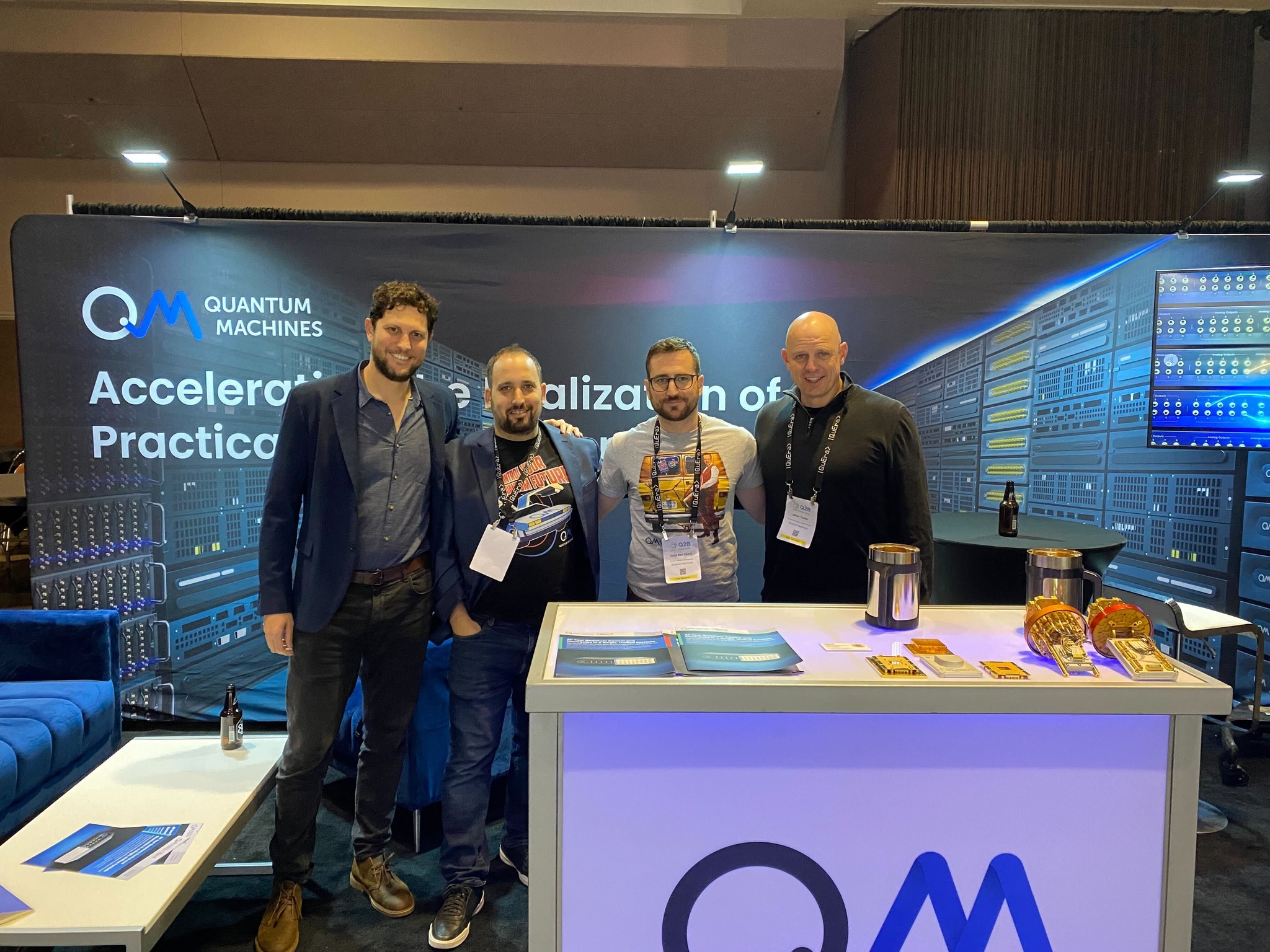 💫 Make sure to stop by Booth G1 today... - Quantum Machines