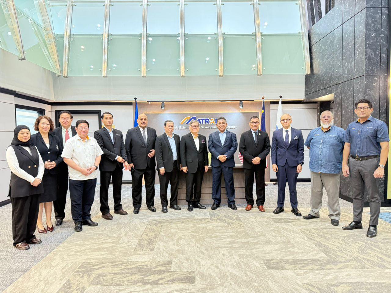4 January 2026, Wednesday COURTESY VISIT BY PERANTIM TO CEO MATRADE HQ ...