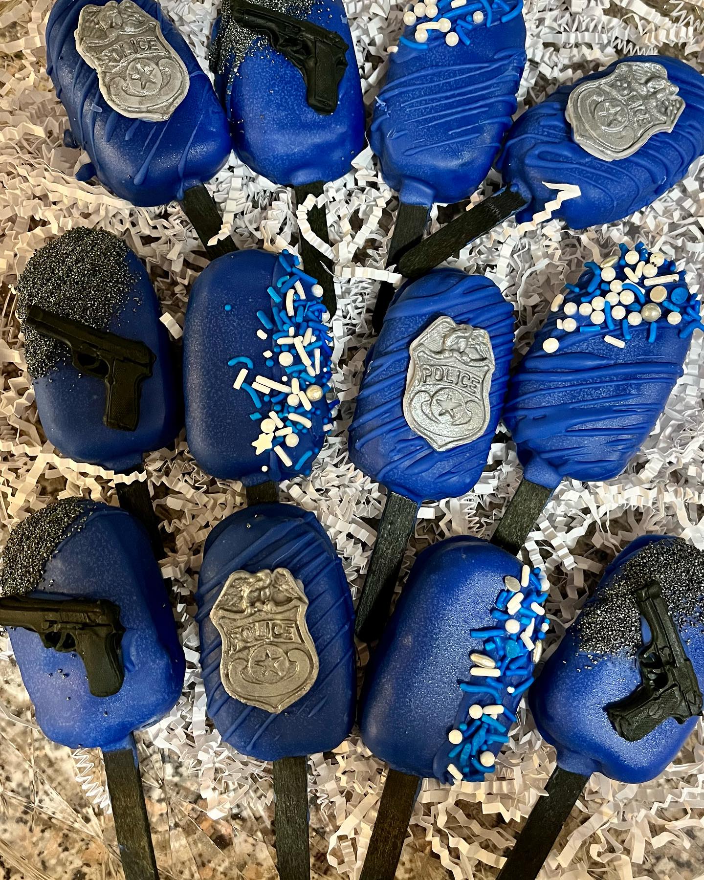 Police department, Cakesicles... - Bite Me Baking by Lisa