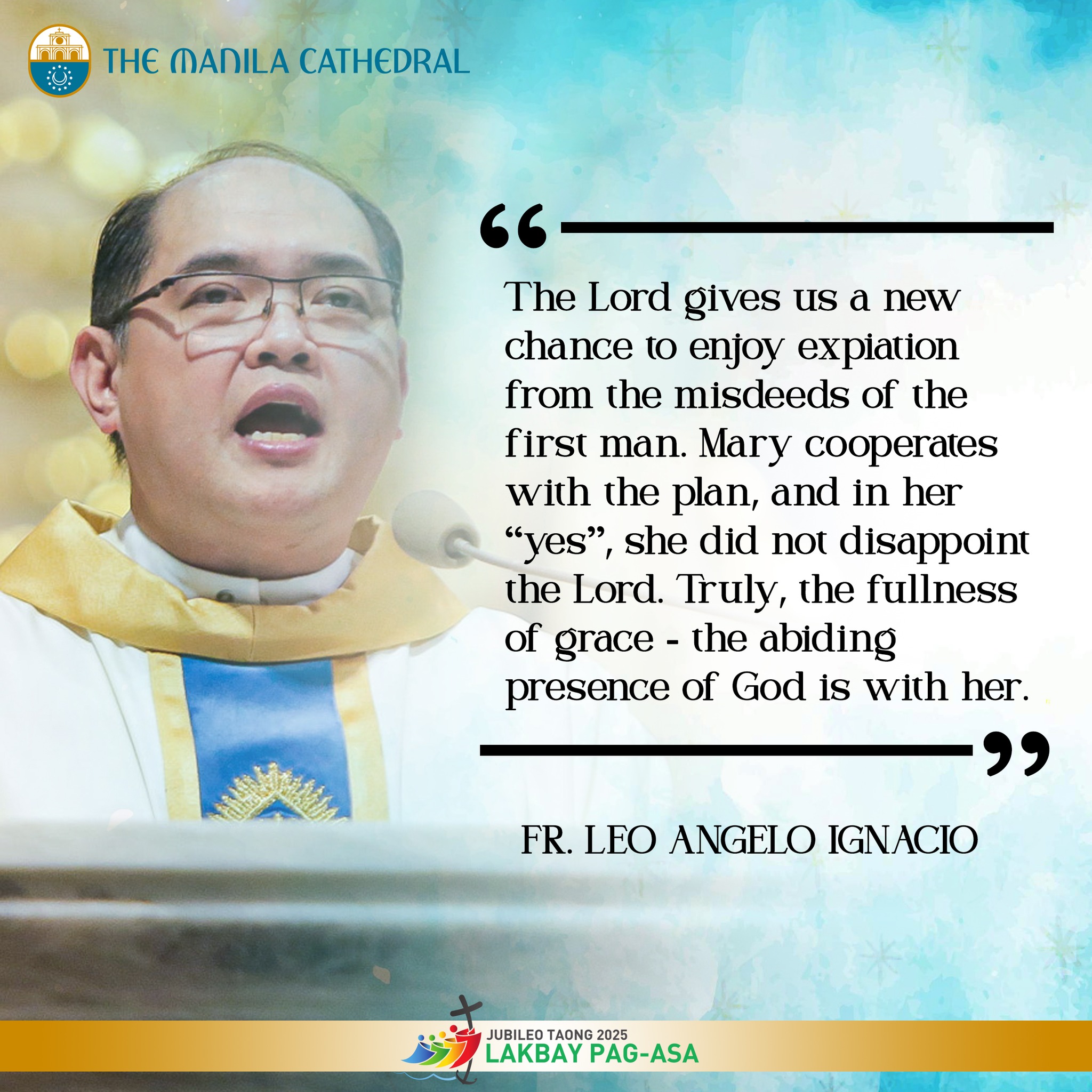 The Manila - I WILL LISTEN | CATHEDRAL HOMILIES “‘The Lord gives us a ...