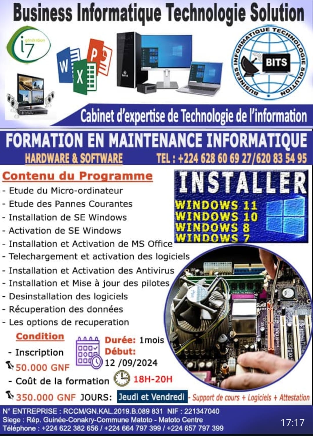Business... - Business Informatique Technologie Solution SARL