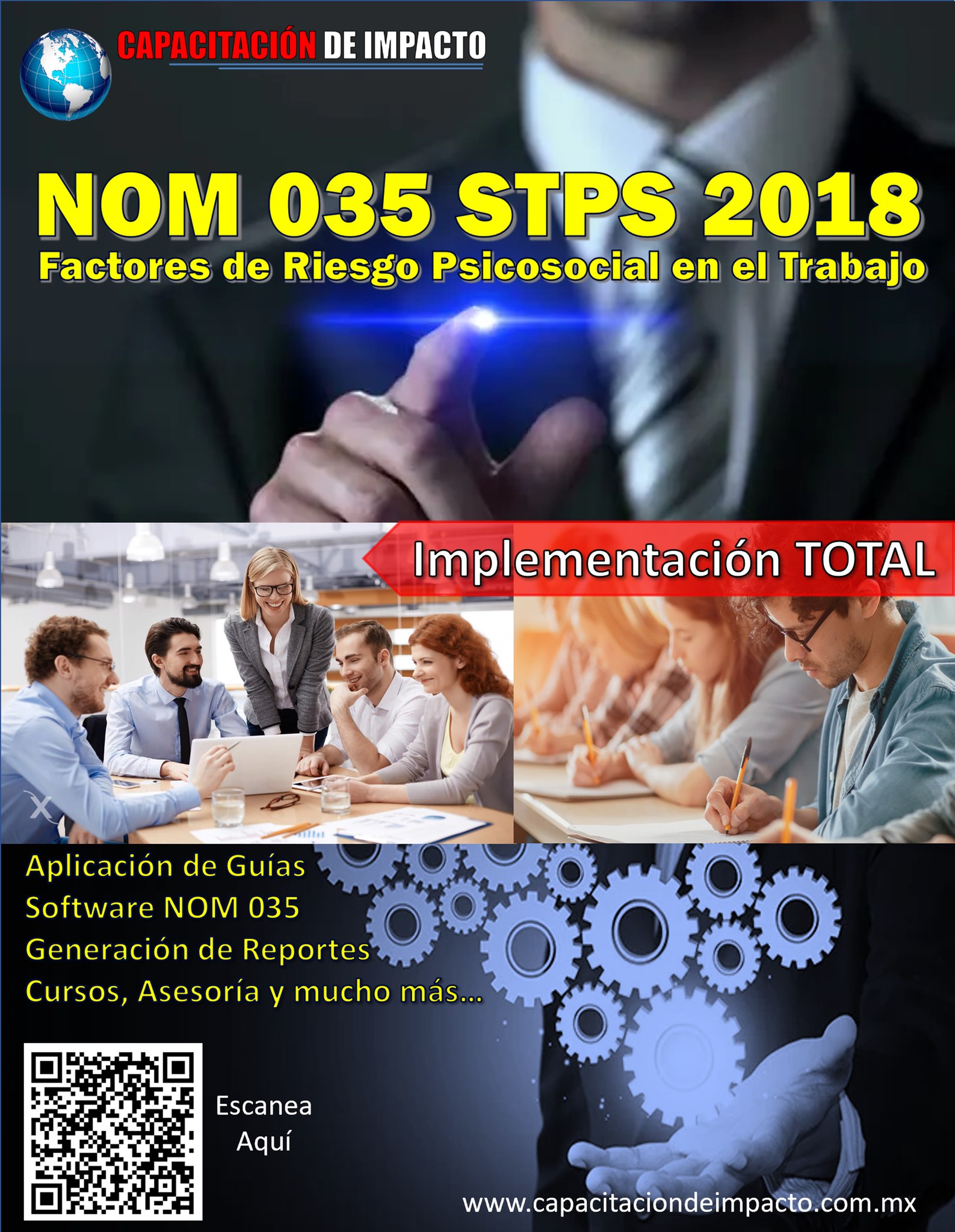 🎯 Implementación TOTAL de la NOM 035 - STPS - 2018 Factores de Riesgo ...