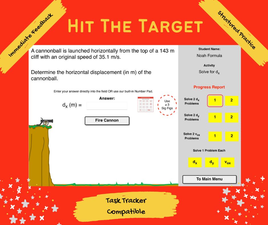 **Revised** Hit the Target... - The Physics Classroom