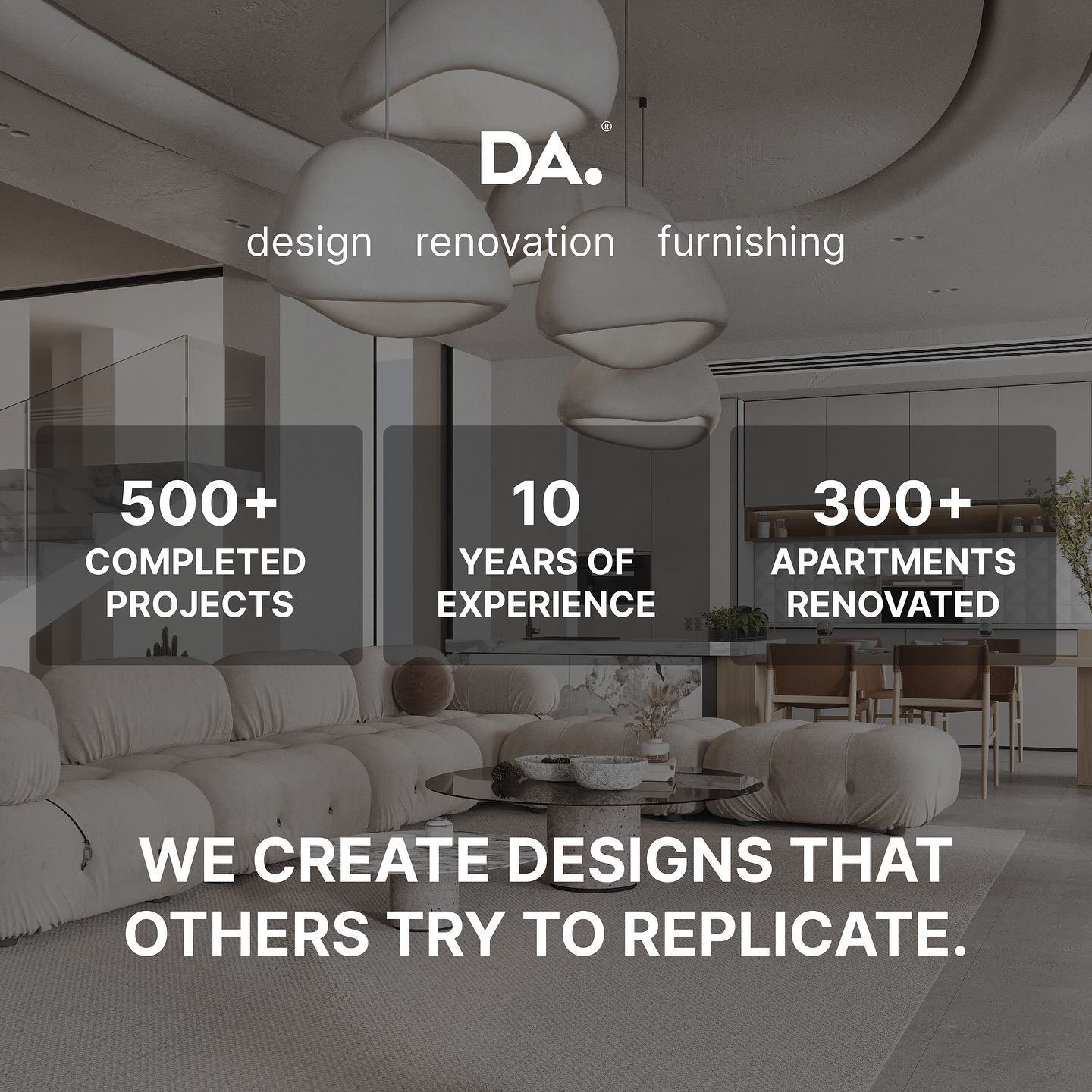 DA - In DA Design DXB we create designs that other wants to replicate ...