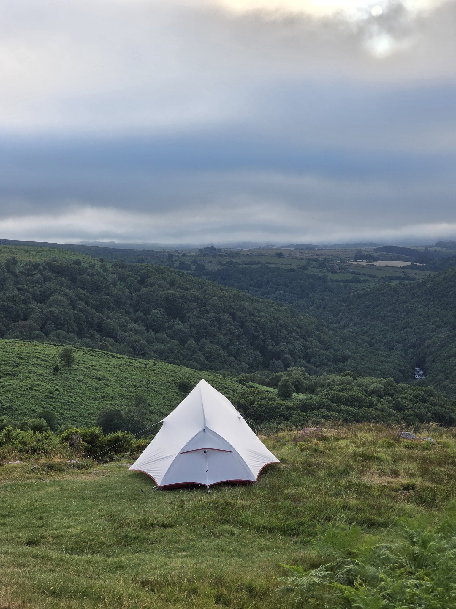 Camping setup with Naturehike Cloud Wild car side tent